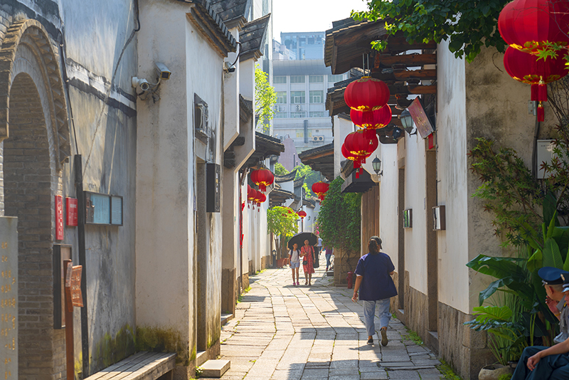 2019年6月28日，福州，三坊七巷風(fēng)光。
